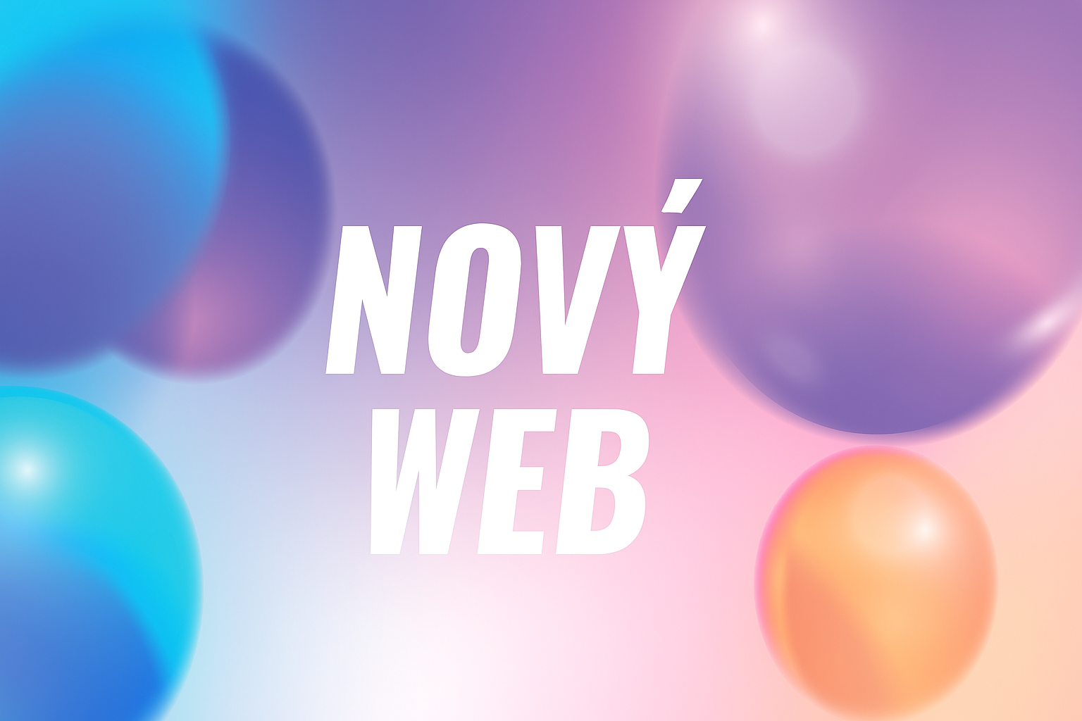 🚀 MÁME NOVÝ WEB! 😍